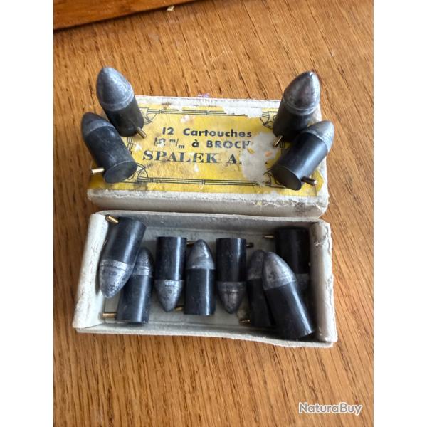 12 balles � broches 12 mm spark arms avec boite