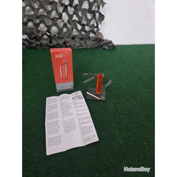 Co�teau canif Victorinox fire opal