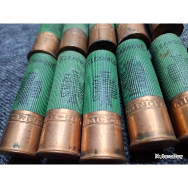 Lot de 12Cartouches REMINGTON KLEANBORE - 00 Buck - Vintage collection