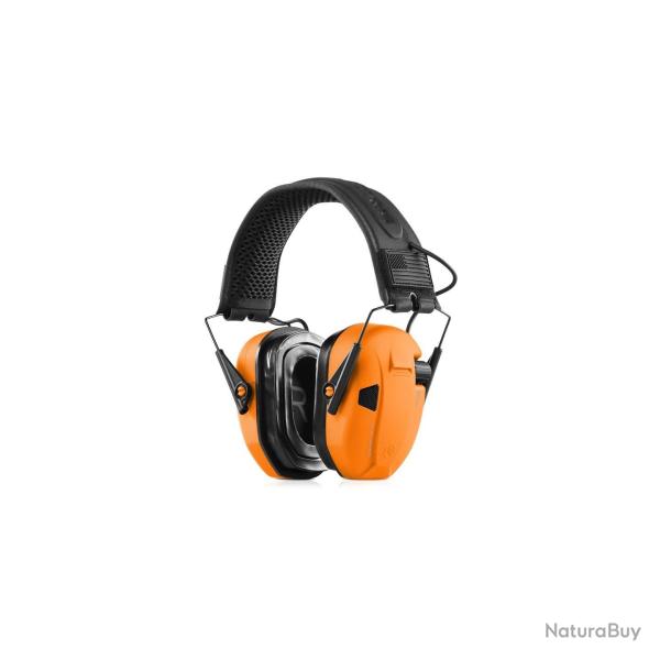SAVIOR CASQUE ANTIBRUIT �LECTRONIQUE Orange