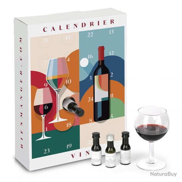 Coffret de d�gustation 24 vins de France - 24 vinottes de 20 ml - Appellations prestigieuses
