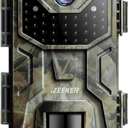 Cam&eacute;ra de Chasse 2K HD 36MP avec 940nm IR LED No Glow Invisible Vision Nocturne &Eacute;tanche IP65