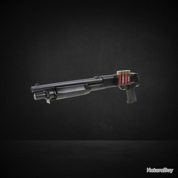 FUSIL A POMPE 6MM M3 SHORT RESSORT NOIR