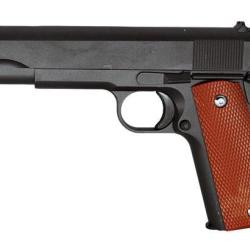 R&eacute;plique pistolet &agrave; ressort Galaxy G13 full metal 0,5J
