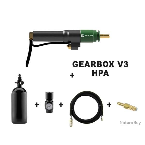 Pack HPA complet PDIK V3 sans coques de gearbox