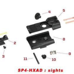 Pi&egrave;ces origine sight pour s&eacute;rie HX