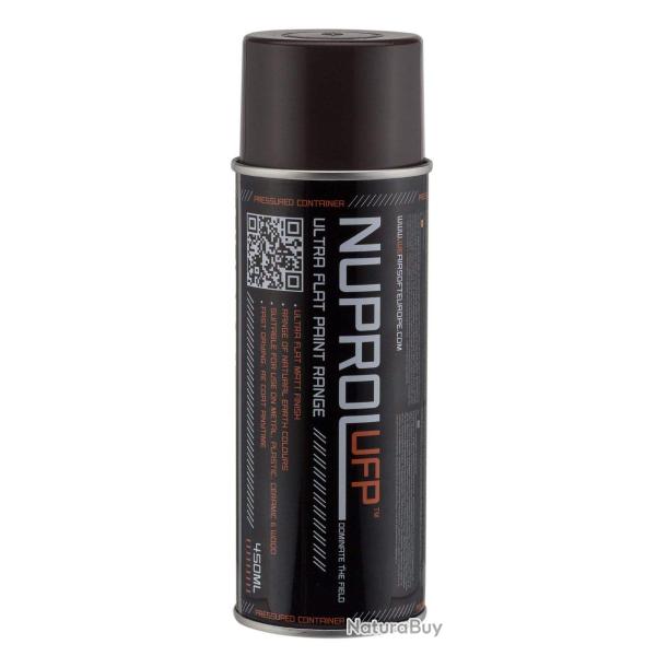 Bombe de peinture couleur marron