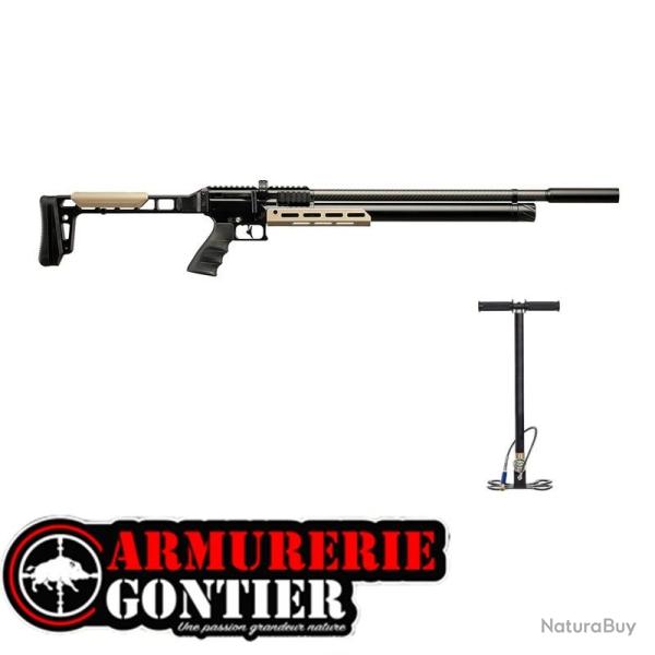 Carabine snowpeak PCP Mercury AP1000 6.35 mm - 19,9 J + Pompe HP incluse