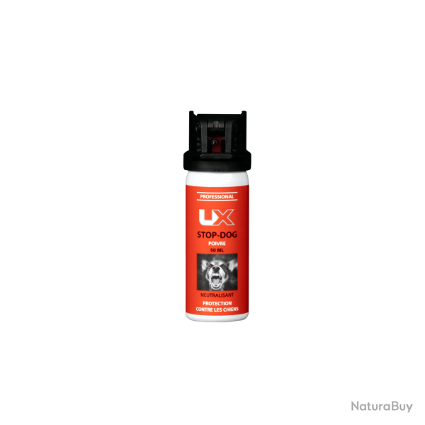 A�rosol lacrymog�ne STOP DOG poivre - UX