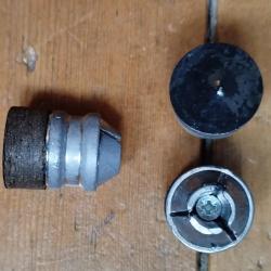 10 Balles Svarog Grizzly fragment&eacute;es et monolithiques  empenn&eacute;es cal 12