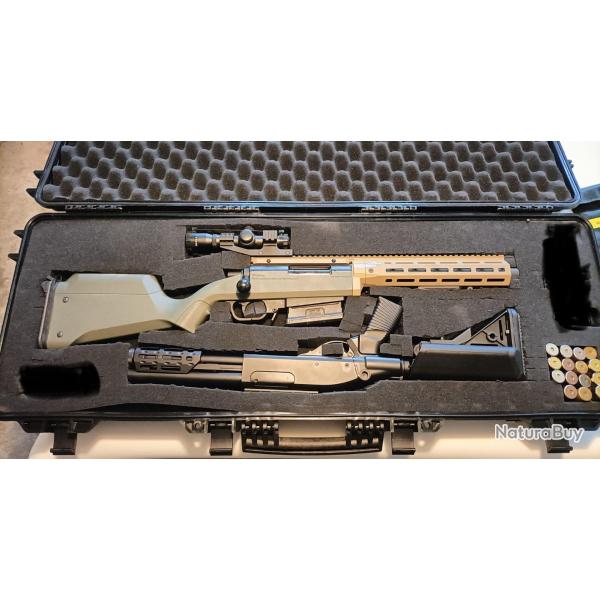 LOT 2 : Pack Sniper & CQB (Mallette Rigide)