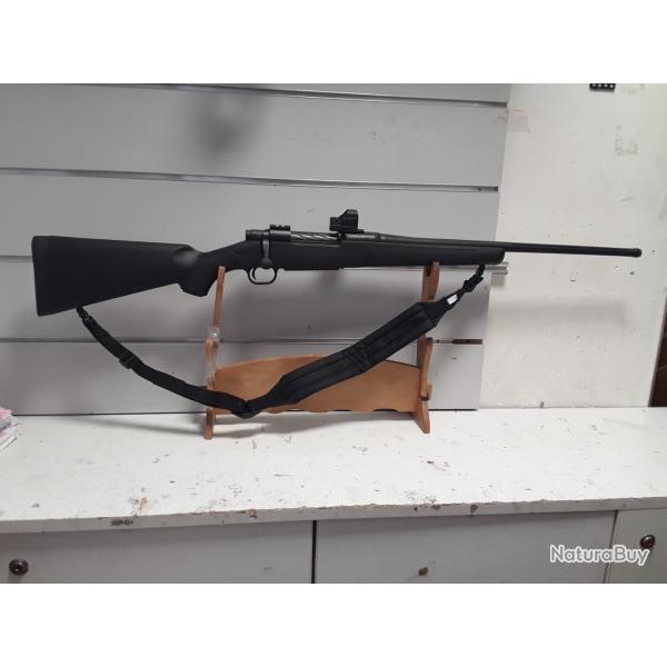 Carabine Mossberg PATRIOT cal.30.06spr synthetique can.56cm + bretelle + point rouge