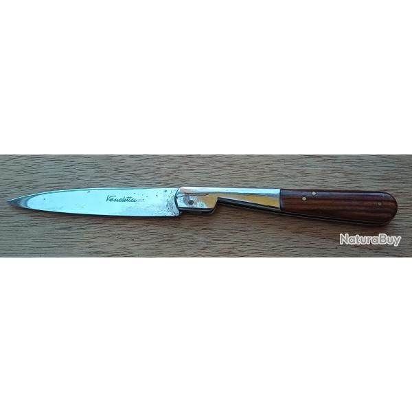 Beau couteau pliant VENDETTA 24 cm manche bois