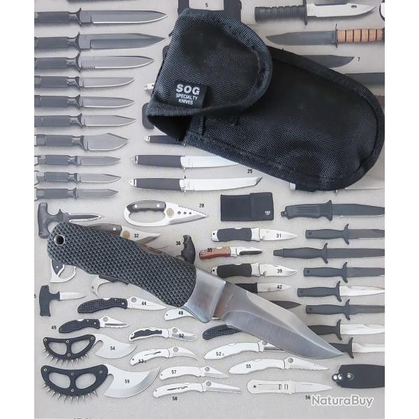 * Couteau pliant Vintage SOG "Tomcat Little" 1990 *