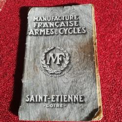 ANCIEN livret MANUFRANCE au format 205x125mm.