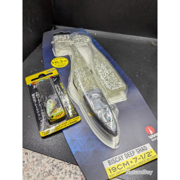 Lot 410 / Leurre STORM 360 GT COASTAL 19 CM / 163 grs + offert leurre GOMOKU STORM