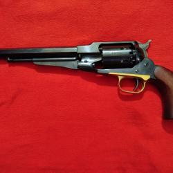 Revolver poudre Noire Remington 1858 New Army Carcasse Acier Bronz&eacute; calibre 44 NEUF