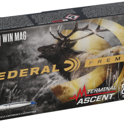 Cartouches Federal Terminal Ascent Calibre 300 Win Mag Terminal Ascent - 200 grains