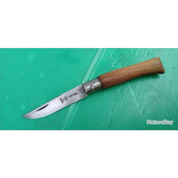 ANCIEN OPINEL CROIX DE SAVOIE  A LA  "  COURONNE  "  .