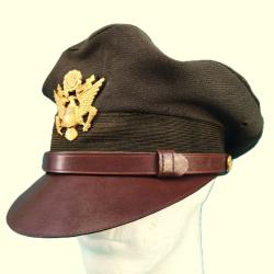 Casquette officier USAAF crusher