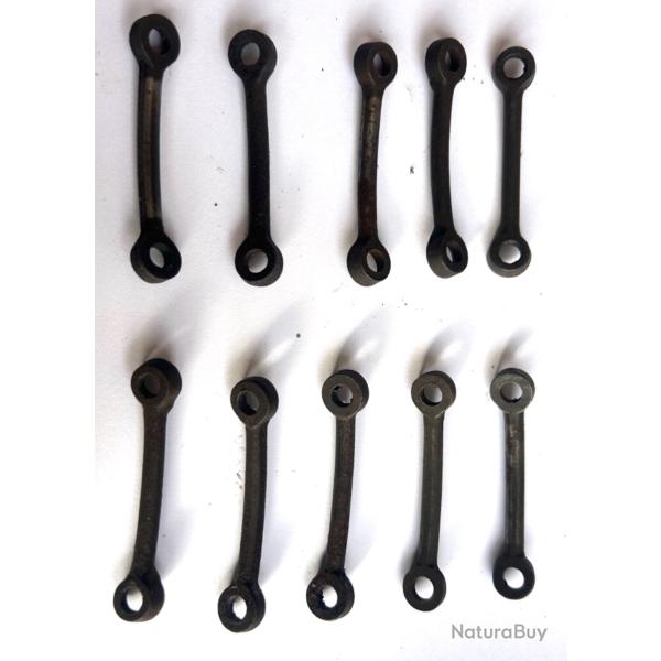 Lot de 10 Passants de crosse ou barettes de crosse  Mas 36, FSA 49/56