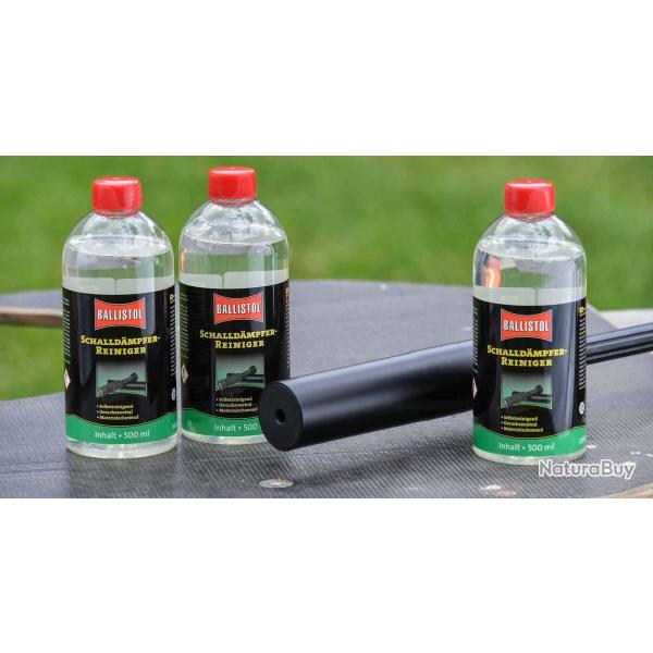 Nettoyant pour silencieux et mod�rateurs de son 0,5 l