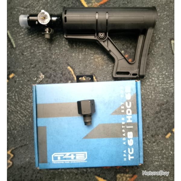 crosse adaptateur + bouteille hpa pour tc68