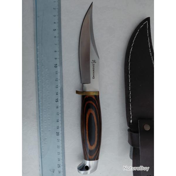 Couteau de chasse sigl� Browning