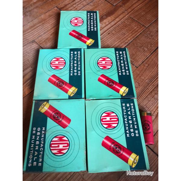 Cartouche MGM cal 12/70 plomb 3