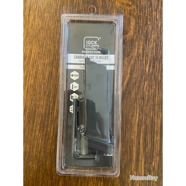 Chargeur CO2 16 BBs pour Glock 17 GBB - Cybergun / KWC Airsoft NEUF