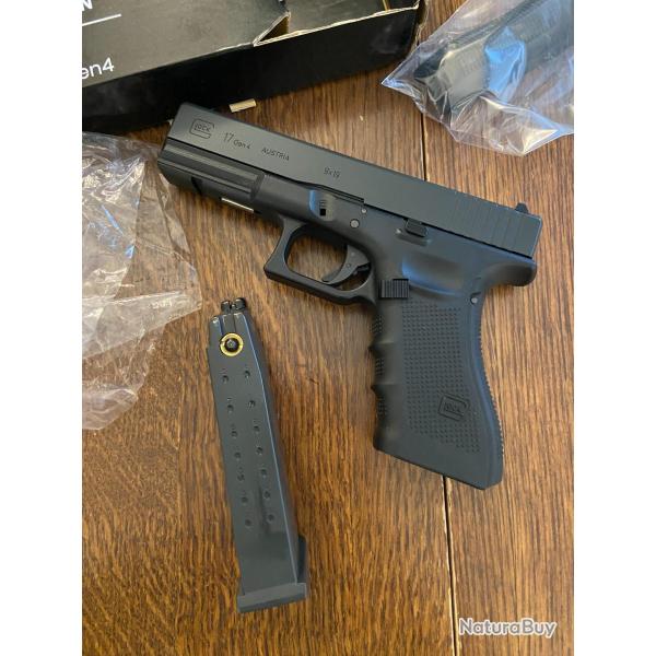 Glock 17 gen 4 Co2 4,5mm Cybergun sous licence GLOCK inc. Airsoft NEUF