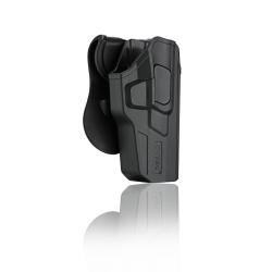 Holster en polym&egrave;re avec bouton lat&egrave;ral pour Glock 17 - Cytac