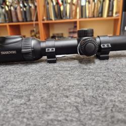 Lunette swarovski Z8i 0.75-6x20 reticule DI + montage 1 euros sans prix de reserve!!!