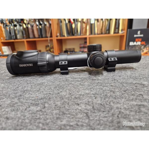 Lunette swarovski Z8i 0.75-6x20 reticule DI + montage 1 euros sans prix de reserve!!!
