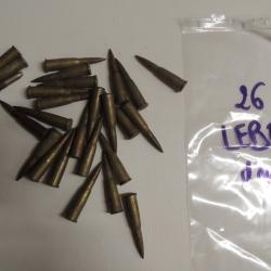 cartouche LEBEL d'&eacute;poque sortie de grenier 26 pieces