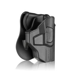 Holster en polym&egrave;re avec bouton lat&egrave;ral pour Glock 43 - Cytac -