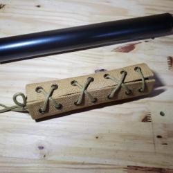 Manchon de canon second model avec sa bande par-chaleur pour sten mk2 S