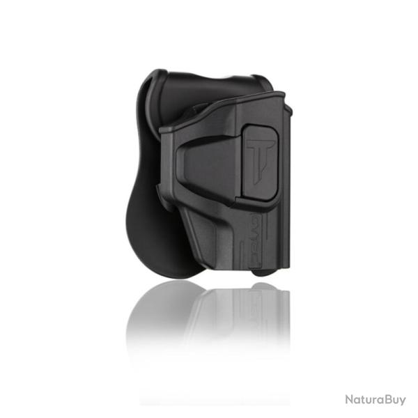 Holster en polym�re avec bouton lat�ral pour 1911 3" - Cytac