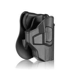 Holster en polym&egrave;re avec bouton lat&egrave;ral pour Glock 42 - Cytac