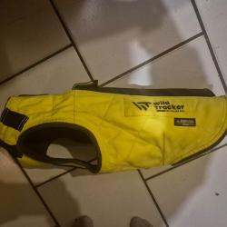 Gilet protection jaune pour chien/chienne WILD TRACKER