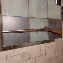 Mousqueton &agrave; silex mod&egrave;le 1777 corrig&eacute; AN IX