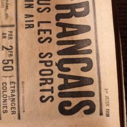 Revues originales du chasseur francais mai et juin 1899