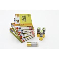 Cartouches Prevot Magnum BJ Nickel&eacute; 46 g - Cal. 12/76 - 6 / Par 1