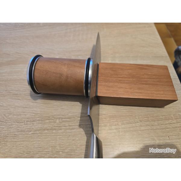Affuteur aiguiseur couteau � angle fixe rouleau d'affutage 400 et 1000