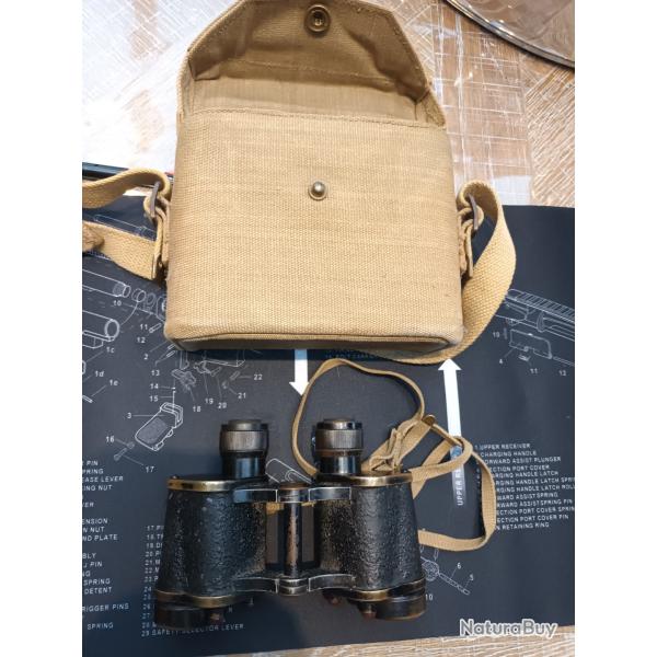 Jumelles militaires britanniques WWII - Bino Prism No. 2 Mk III - Kershaw - 1943