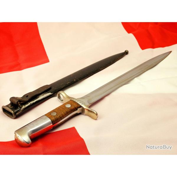 Schmidt Rubin Baionnette Suisse mod�le 1918 K11 K31 SB9