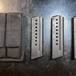 3 Chargeurs SIG P220 9x19