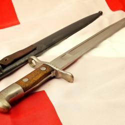 WK1 Schmidt Rubin G89 G96/11 G11 Baionnette Suisse mod&egrave;le 1889/99 SB10