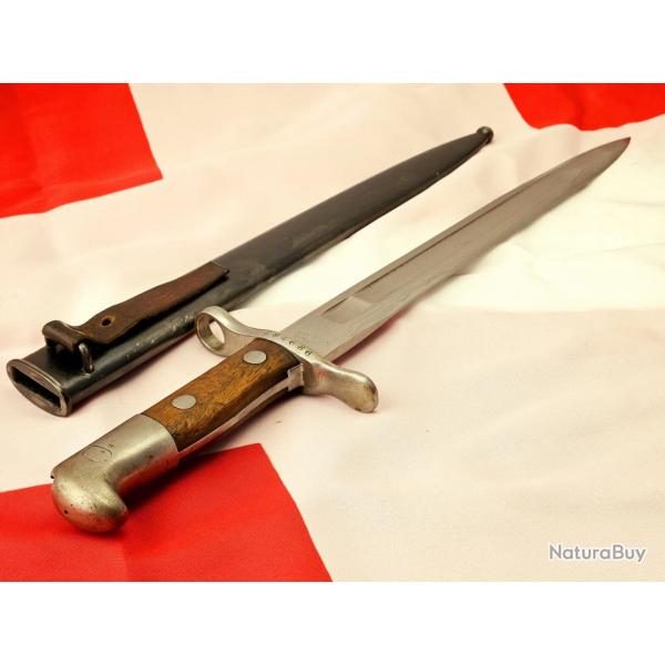 WK1 Schmidt Rubin G89 G96/11 G11 Baionnette Suisse mod�le 1889/99 SB10