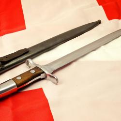 Schmidt Rubin Baionnette Suisse mod&egrave;le 1918 K11 K31 SB12